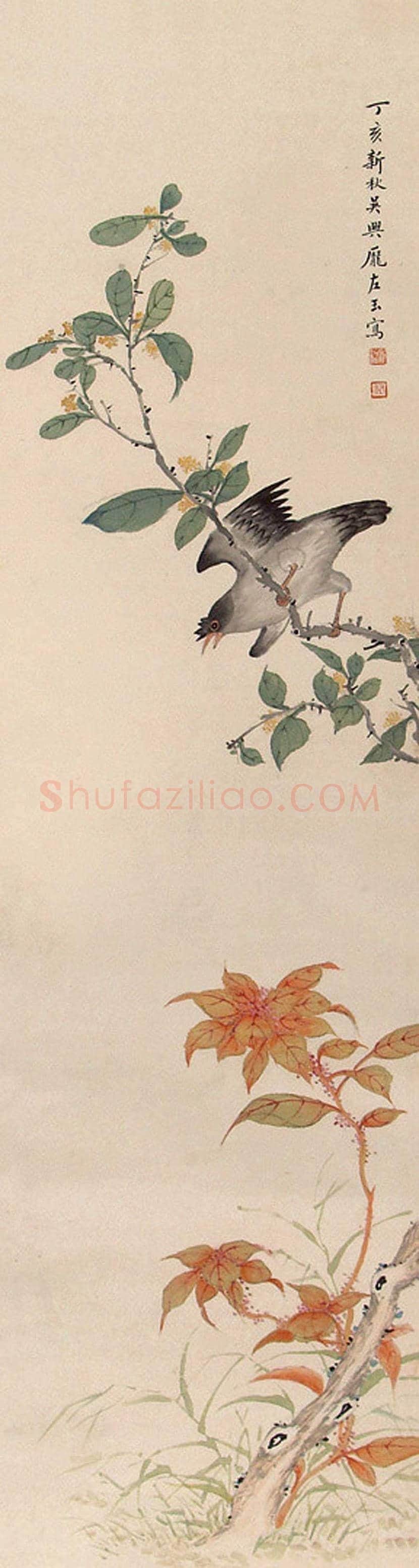 庞左玉花鸟作品欣赏 | 书画文摘