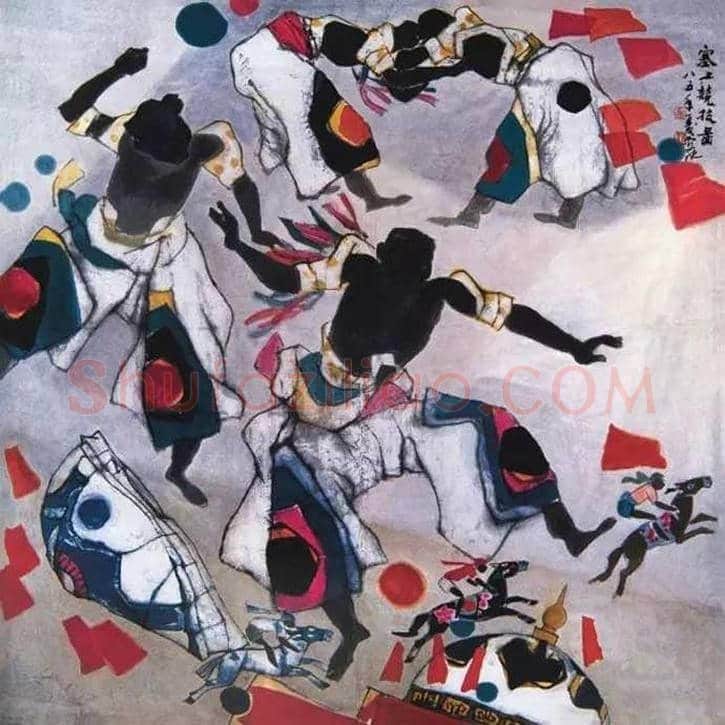 卢沉水墨人物画作品欣赏 | 书画资料