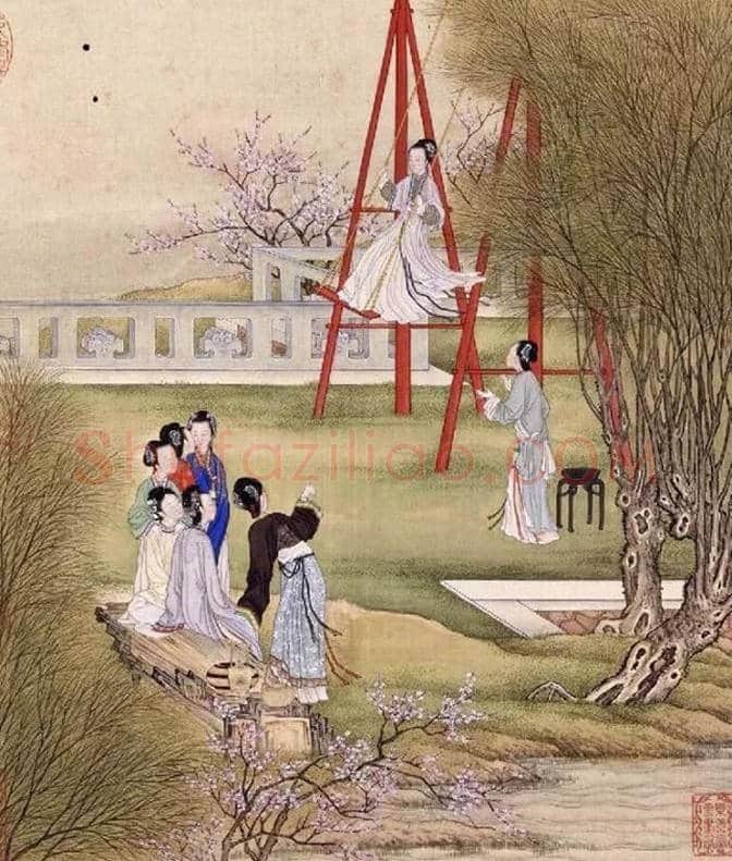 从古画中观古人踏青春游 | 书画文摘