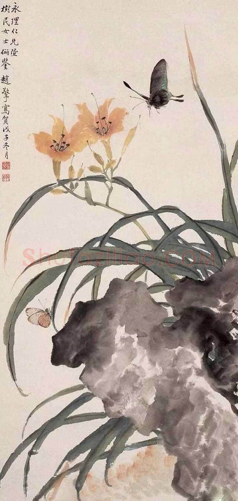 赵敬予作品欣赏，不愧为海派名家！ | 书画科普