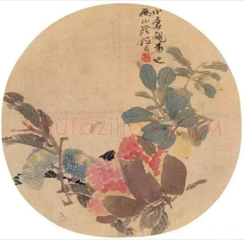 任伯年扇面作品欣赏 | 书画资料