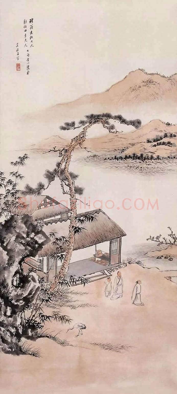 吴镜汀山水画欣赏 | 书画知识