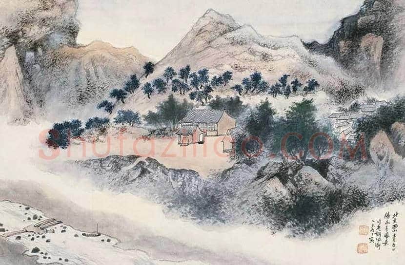 胡佩衡山水画作品欣赏 | 书画知识