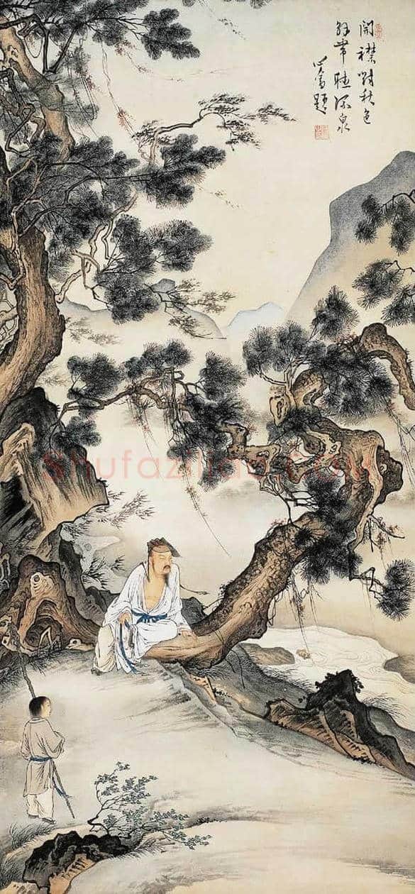 溥心畬画作欣赏 | 书画科普