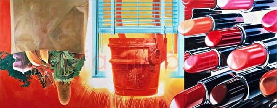 罗森奎斯特作品《火焰之屋》欣赏 | 书画文摘