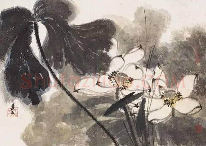 国画大师张大千的百荷图欣赏！ | 书画文摘