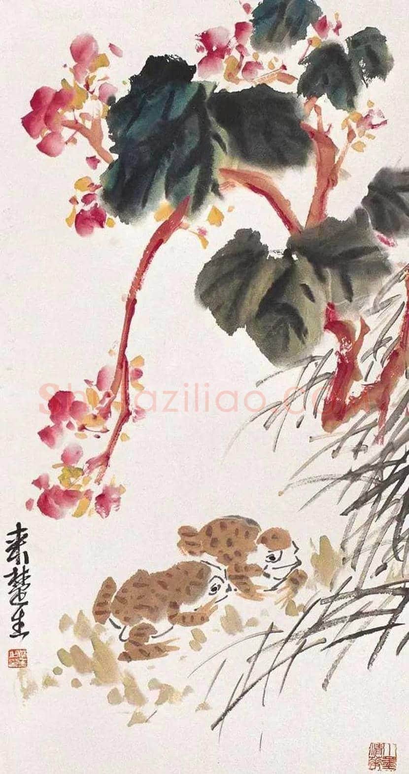 来楚生作品欣赏 | 书画资料