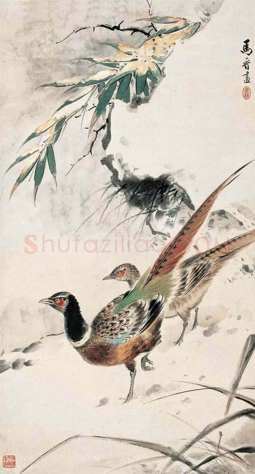 马晋作品欣赏 | 书画常识