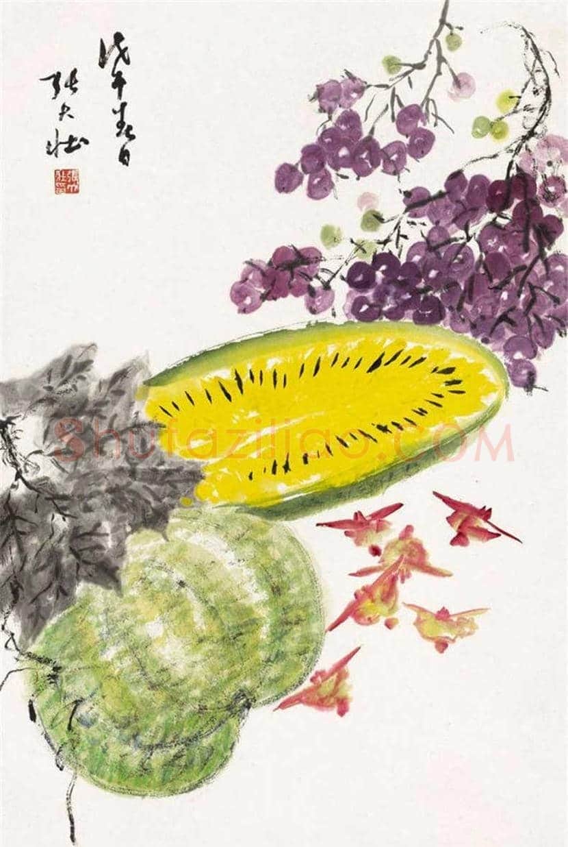 张大壮花鸟画作品欣赏 | 书画文摘