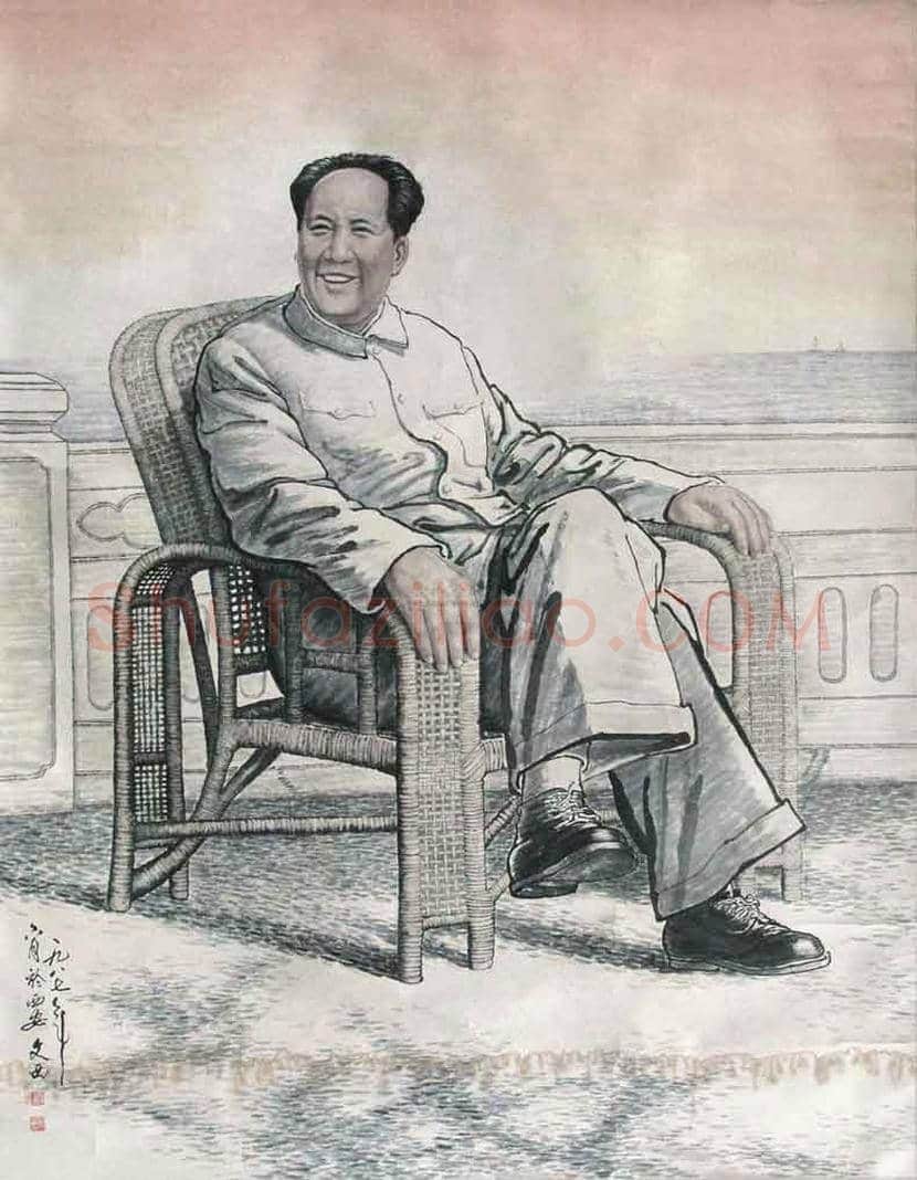 刘文西成名作《毛主席与牧羊人》丨刘文西画笔下的毛主席 | 书画常识