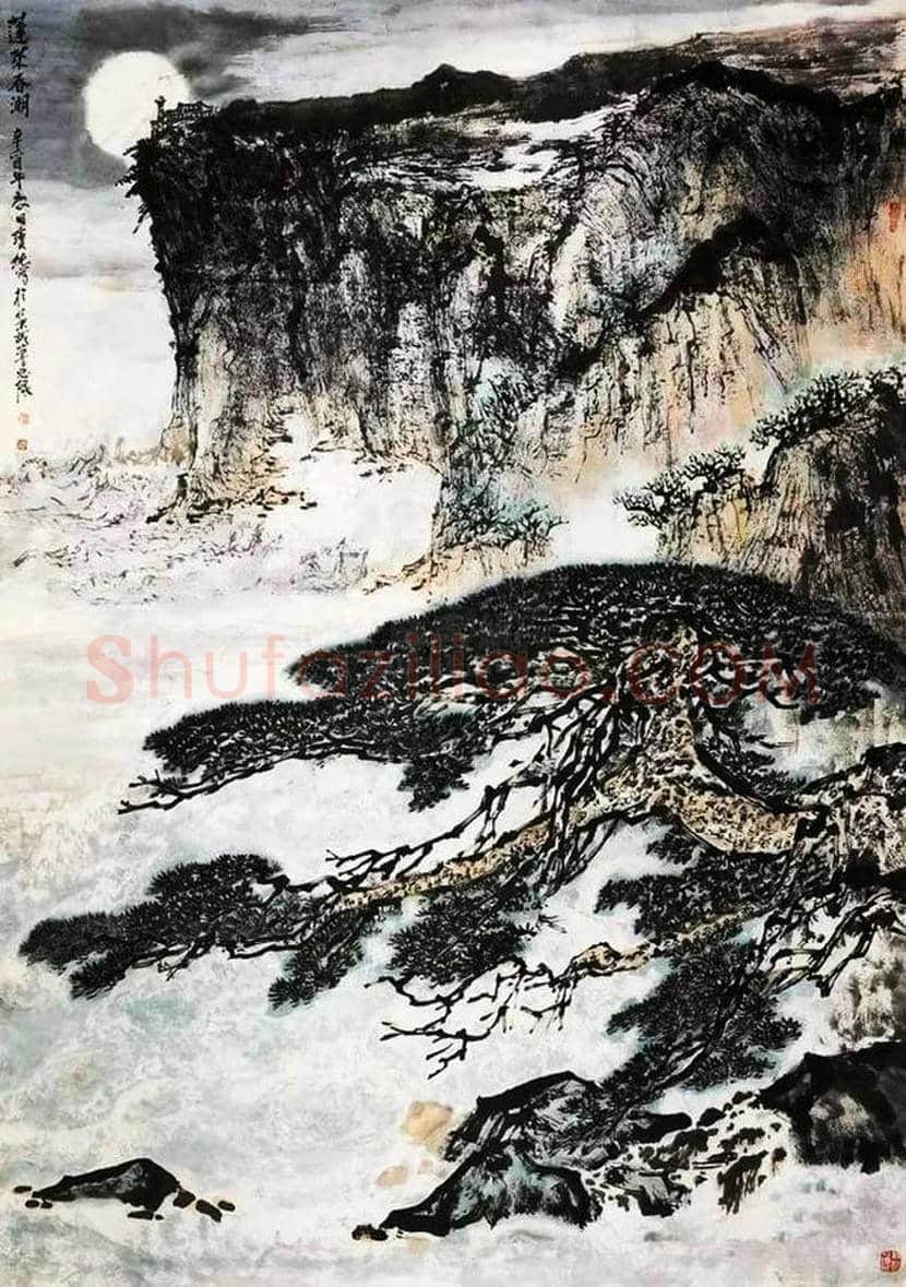 刘宝纯山水画作品欣赏 | 书画讲解