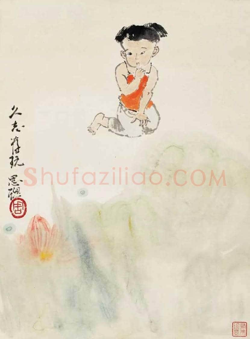 周思聪水墨儿童画欣赏 | 书画学堂