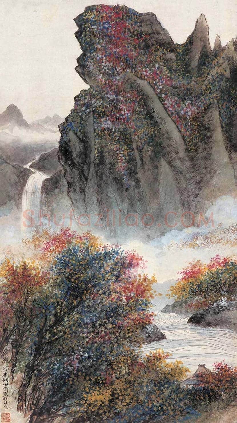 胡佩衡山水画作品欣赏 | 书画知识