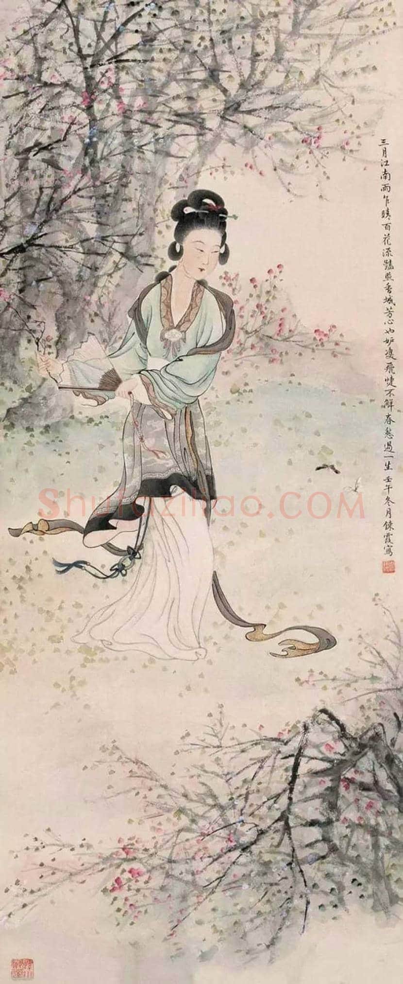 民国女画家周炼霞作品欣赏 | 书画讲解