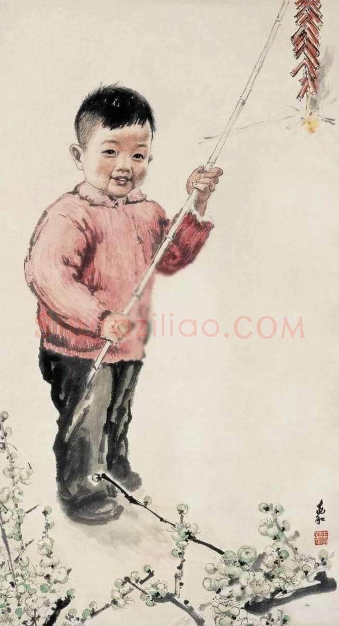 蒋兆和人物画精选 | 书画知识