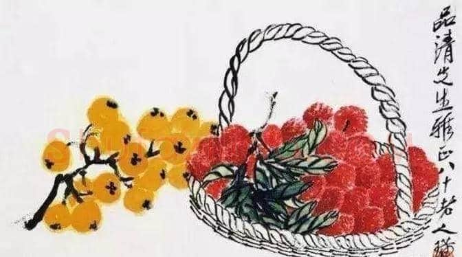 吴昌硕等三位大师画笔下的枇杷 | 书画讲解