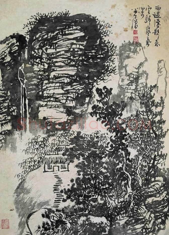 绘画奇人黄秋园作品欣赏(100幅) | 书画百科