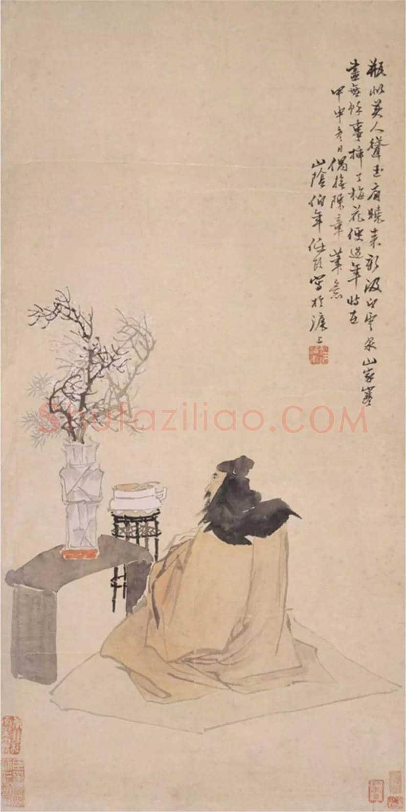 任伯年人物画欣赏 | 书画讲解