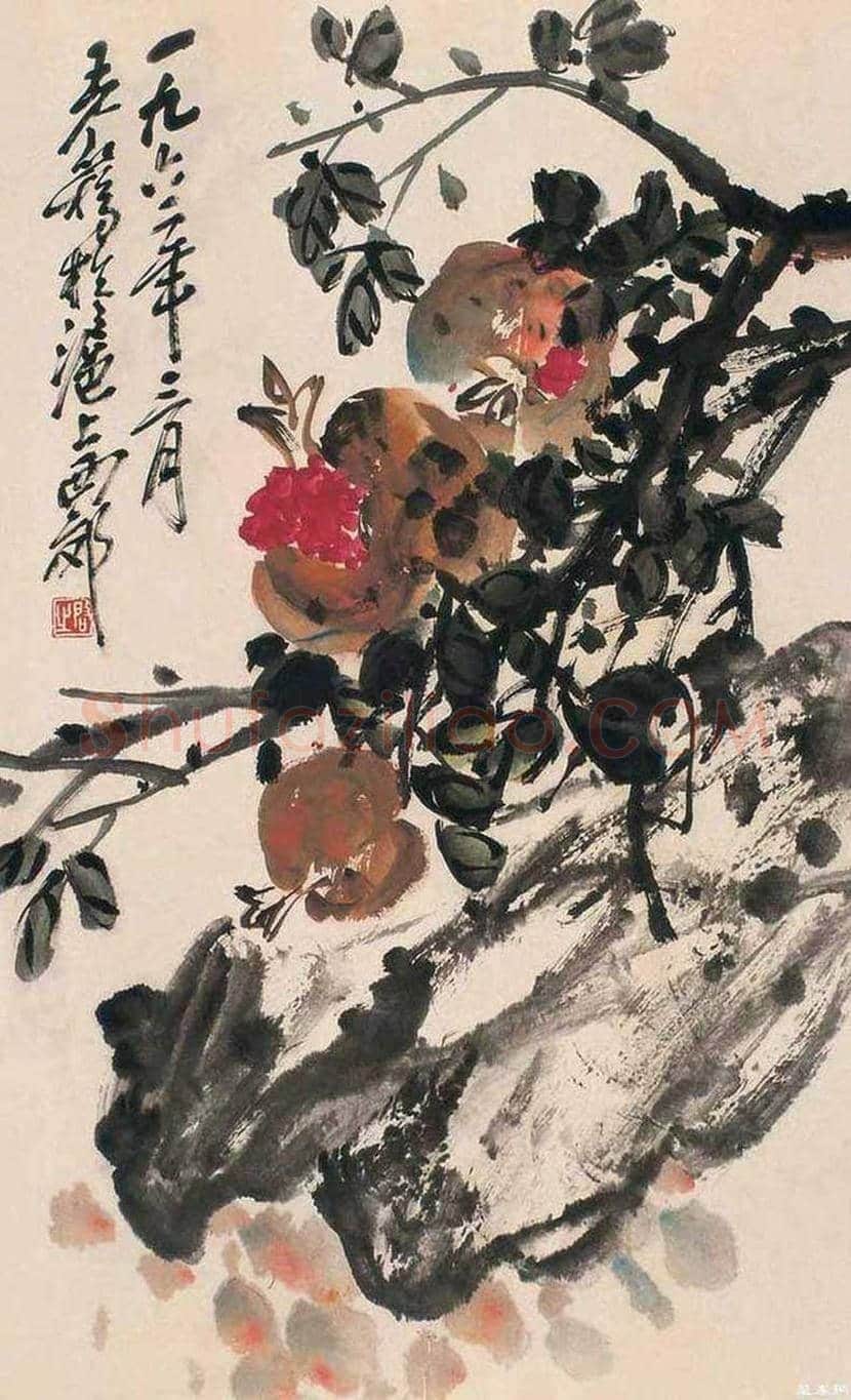 王个簃花鸟画作品欣赏 | 书画文摘