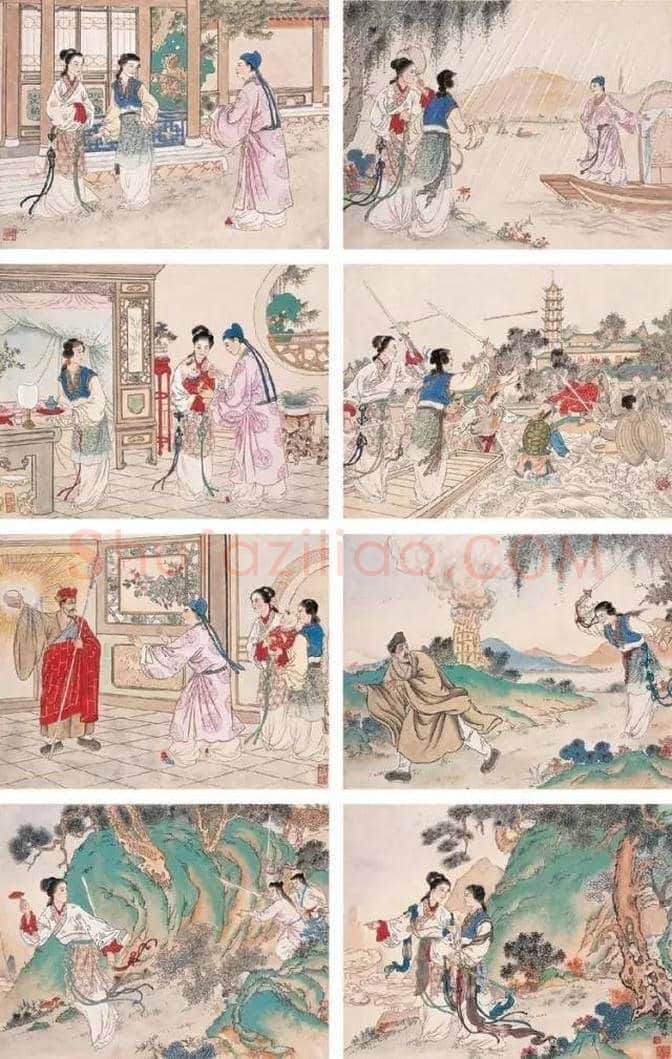 任率英连环画、年画作品欣赏 | 书画科普
