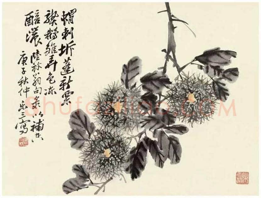 诸乐三国画作品欣赏 | 书画百科
