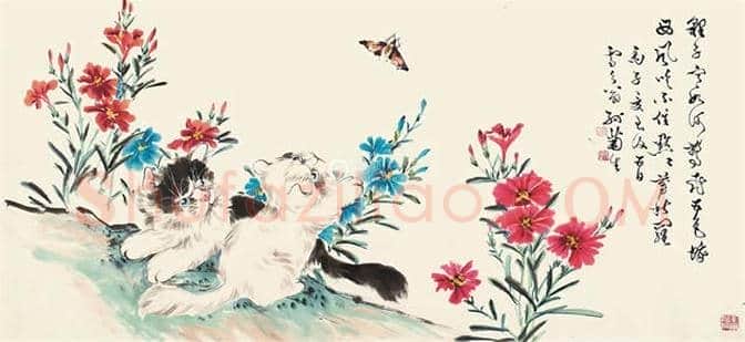 孙菊生:物理学教授业余画猫,且成为一代宗师! | 书画文摘