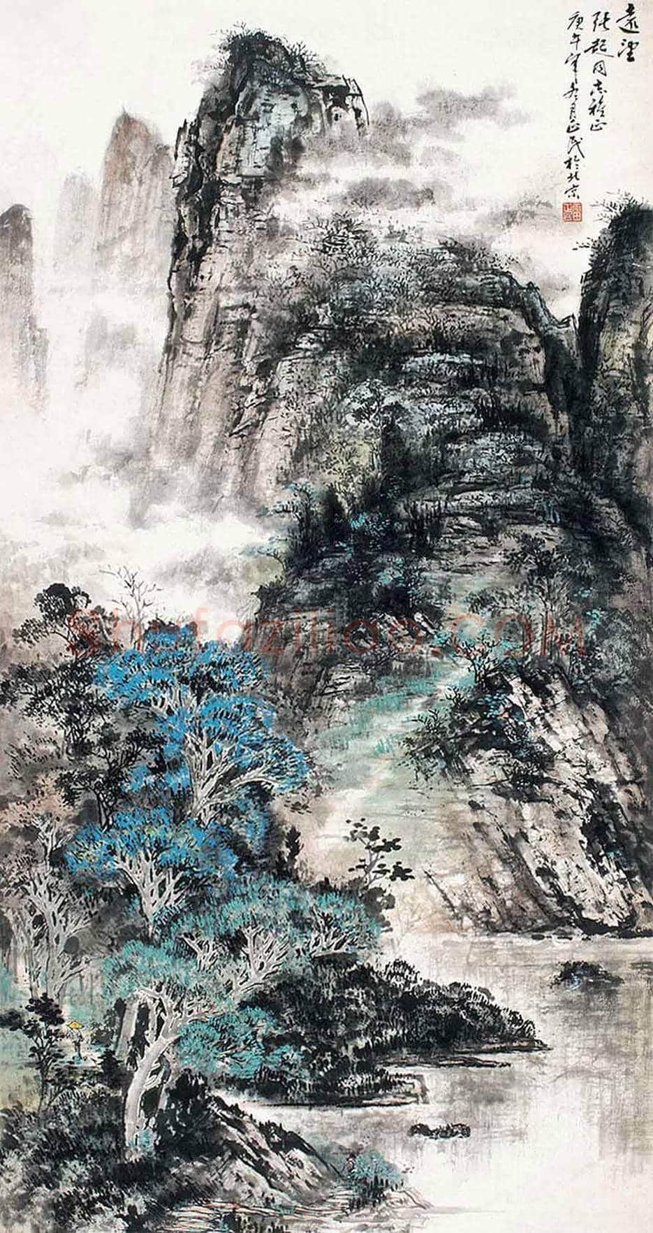 雷正民山水画作品欣赏 | 书画常识