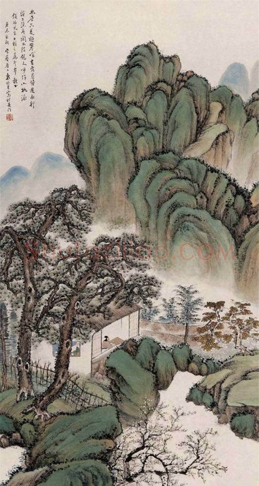 袁培基山水画欣赏 | 书画学堂