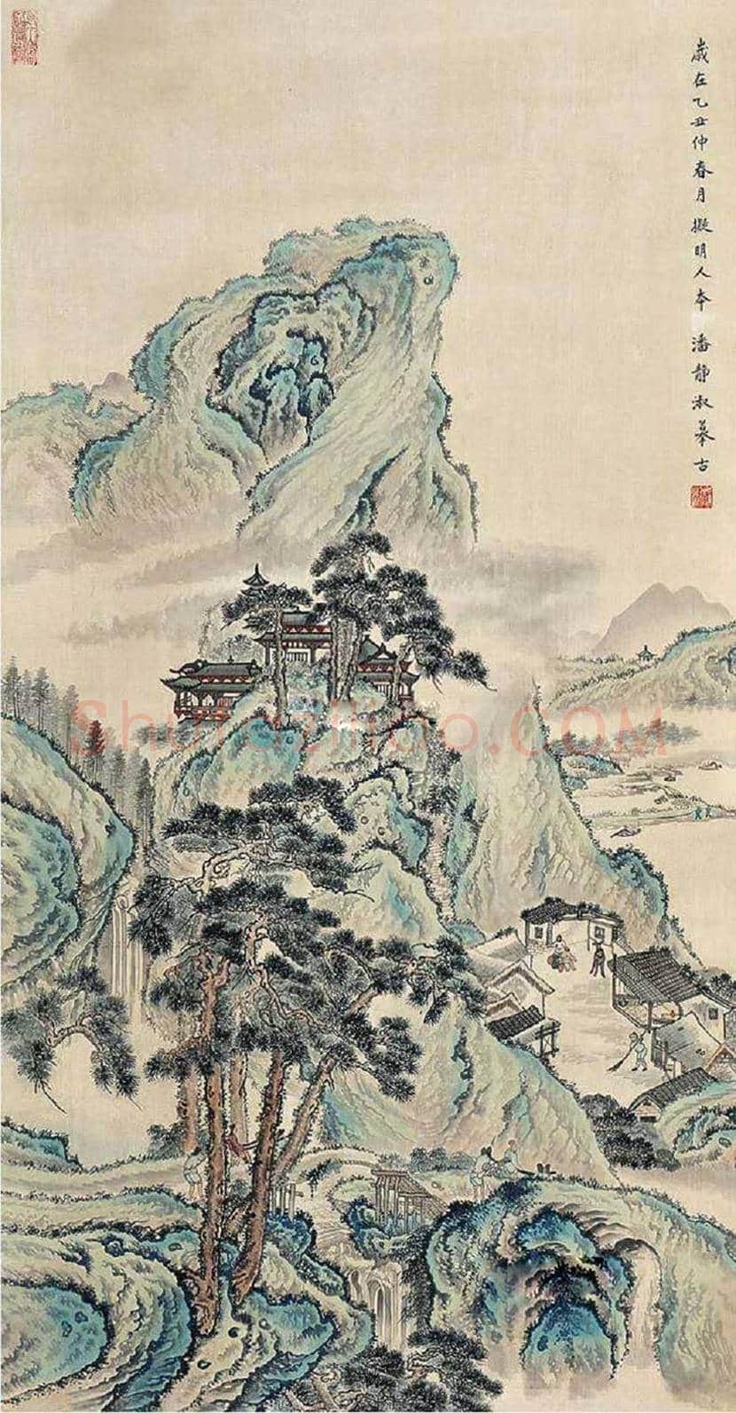 潘静淑作品欣赏 | 书画知识