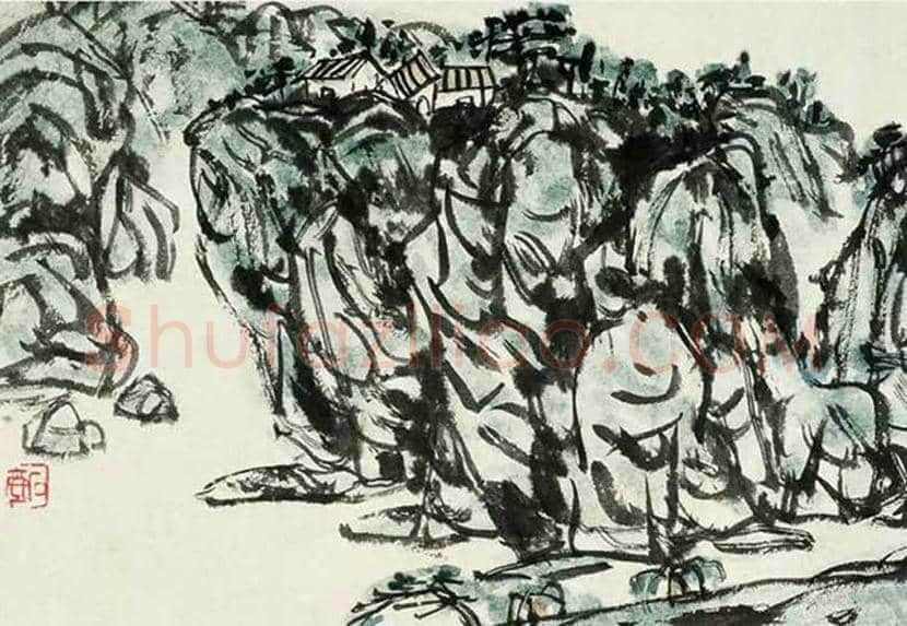 陈子庄山水画作品欣赏 | 书画文摘