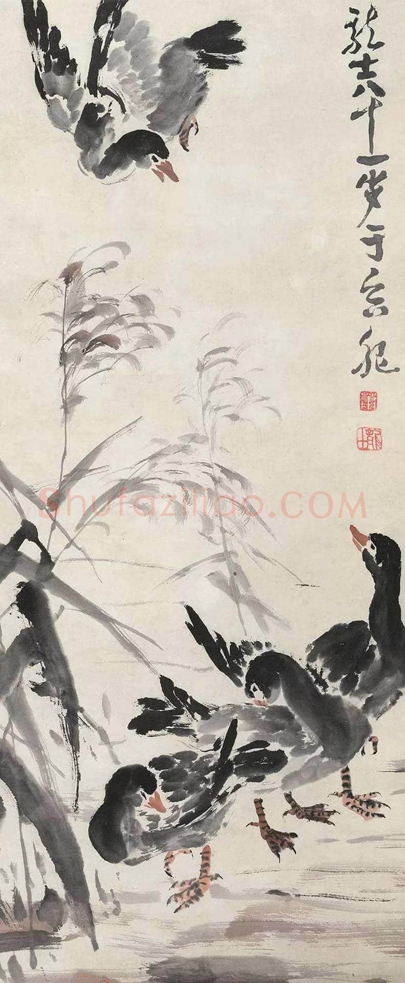 萧龙士作品欣赏 | 书画讲解