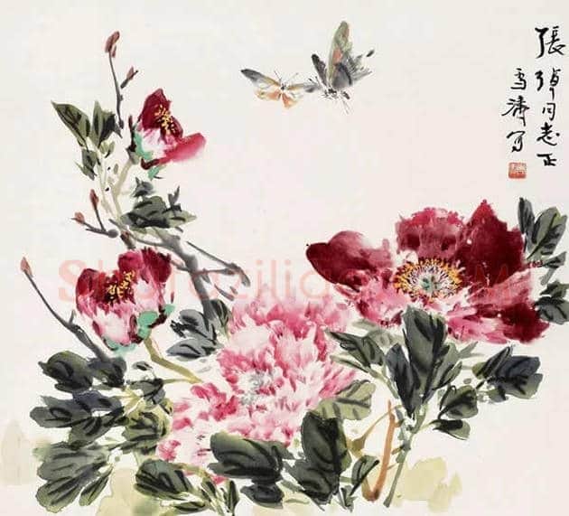 王雪涛国画牡丹欣赏 | 书画学堂