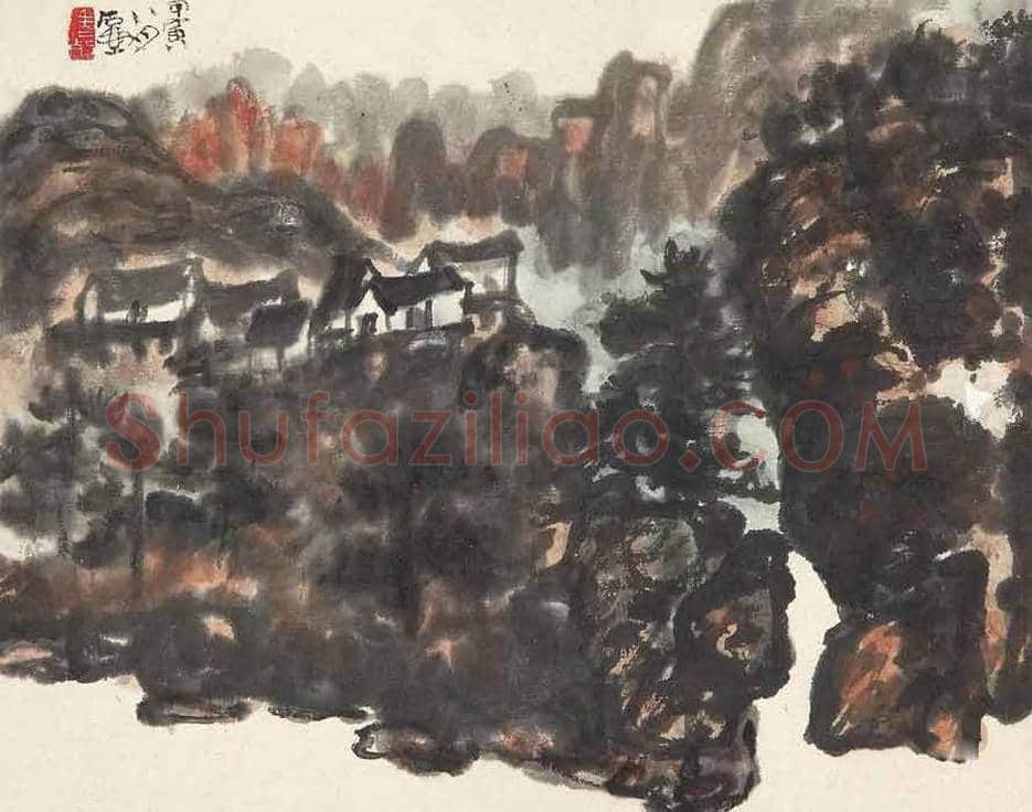 陈子庄山水画作品欣赏 | 书画文摘