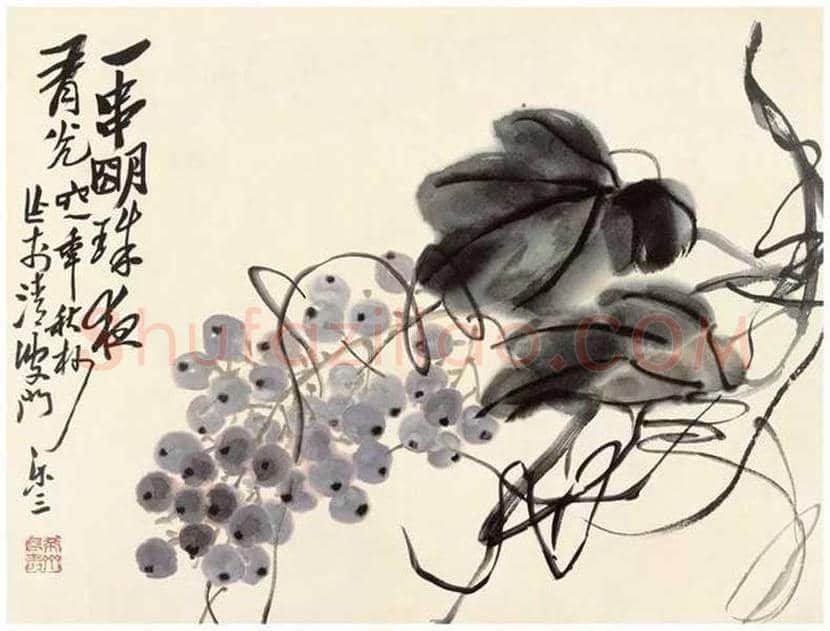 诸乐三国画作品欣赏 | 书画百科
