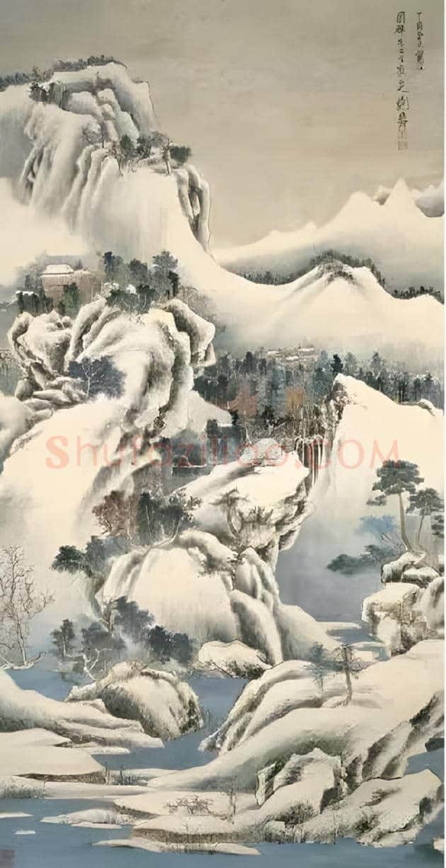 谢稚柳笔下的雪景山水 | 书画常识