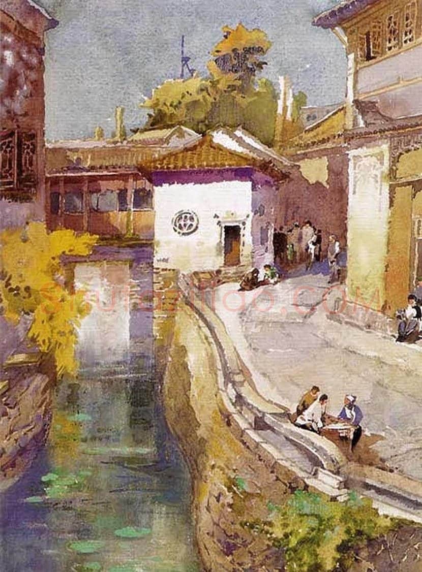 李剑晨水彩画作品欣赏 | 书画科普