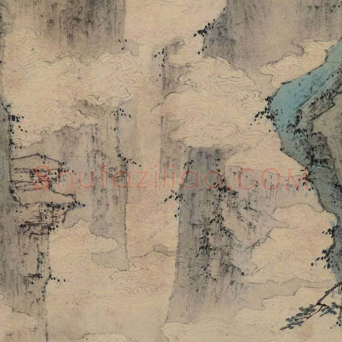 仇英·仙山与桃源 | 书画文摘