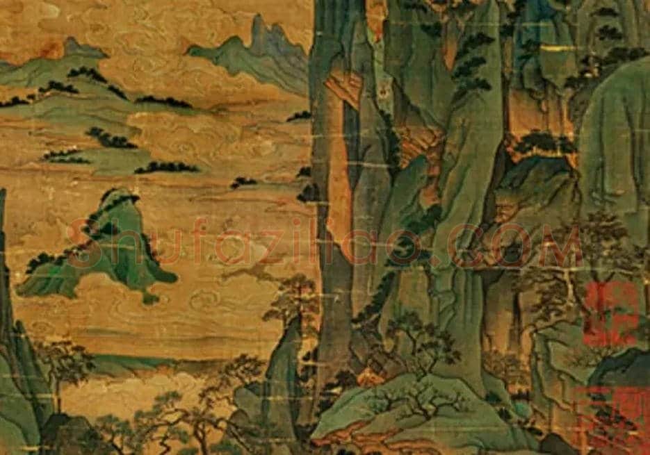 李昭道《明皇幸蜀图》欣赏 | 书画学堂