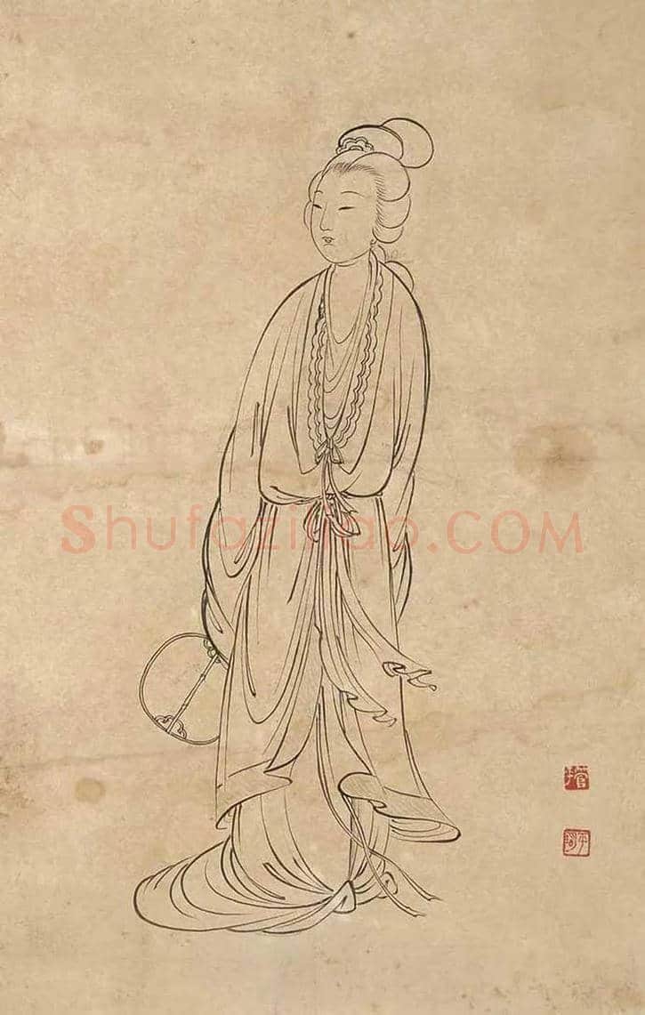 刘凌沧人物画作品欣赏 | 书画知识