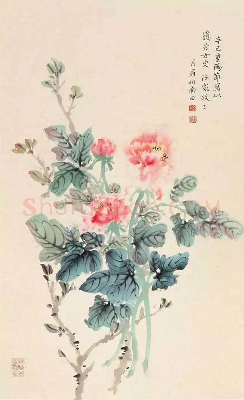 谢月眉作品欣赏 | 书画百科