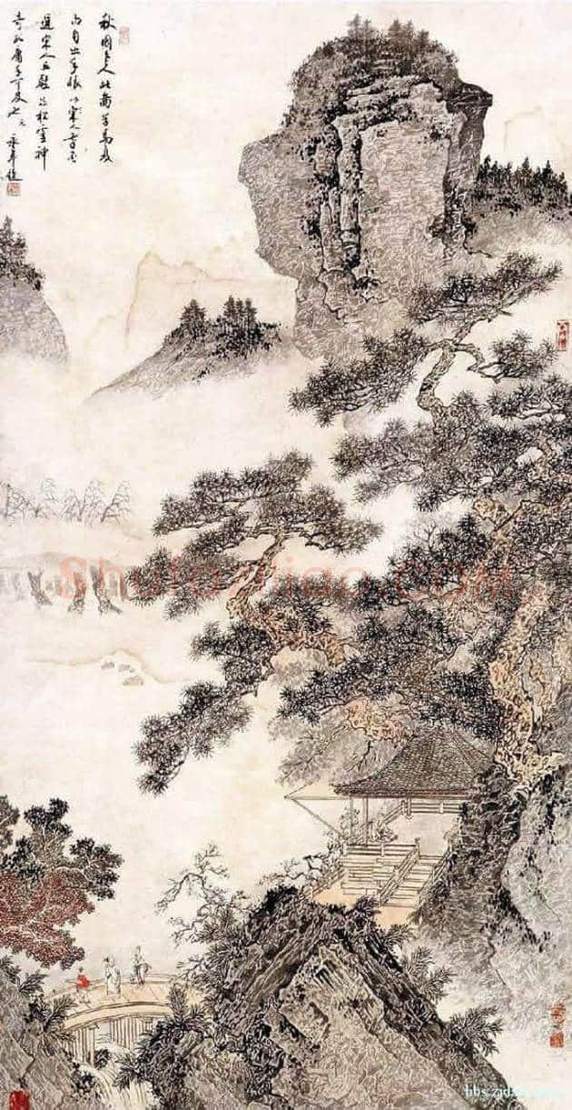 绘画奇人黄秋园作品欣赏(100幅) | 书画百科