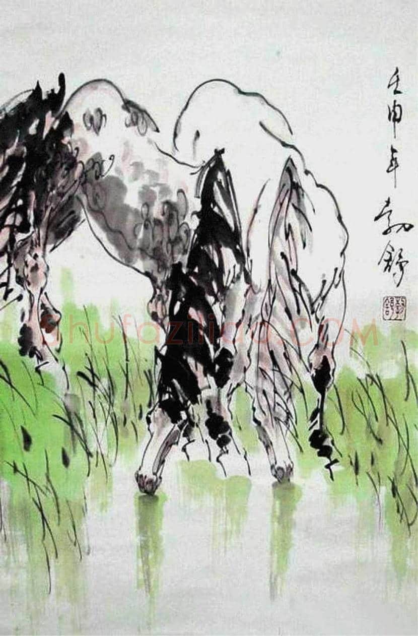 刘勃舒画马作品欣赏 | 书画文摘