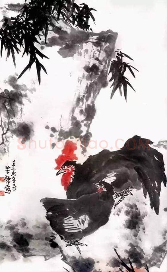 李苦禅作品欣赏【50幅高清大图】 | 书画百科