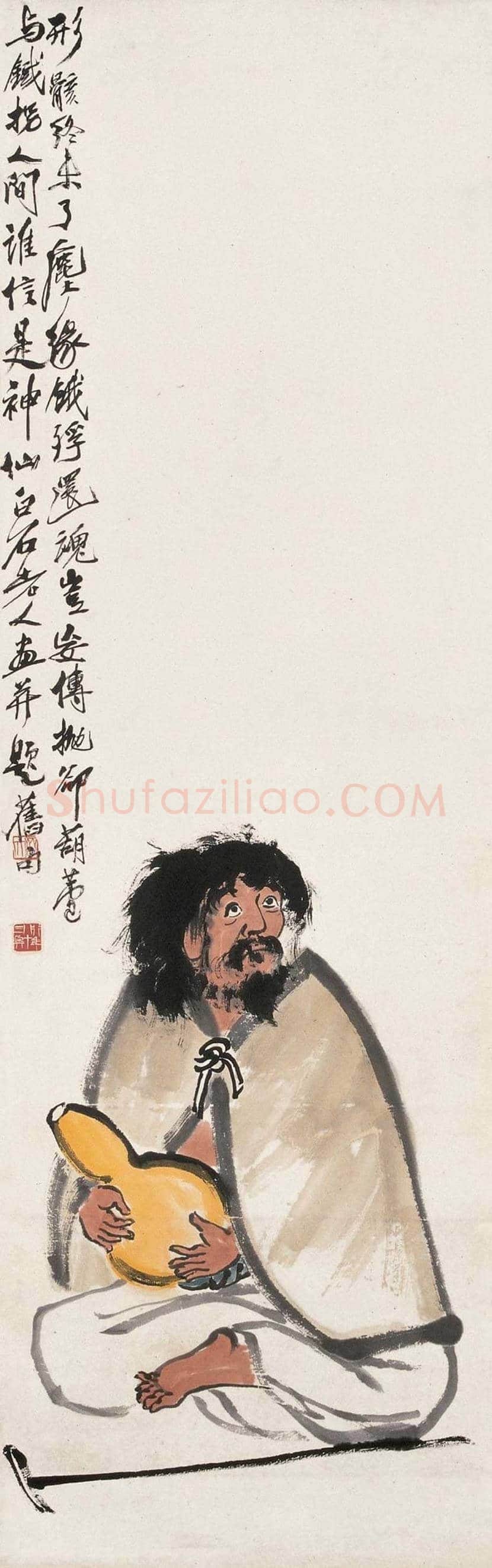 齐白石笔下的铁拐李欣赏 | 书画文摘