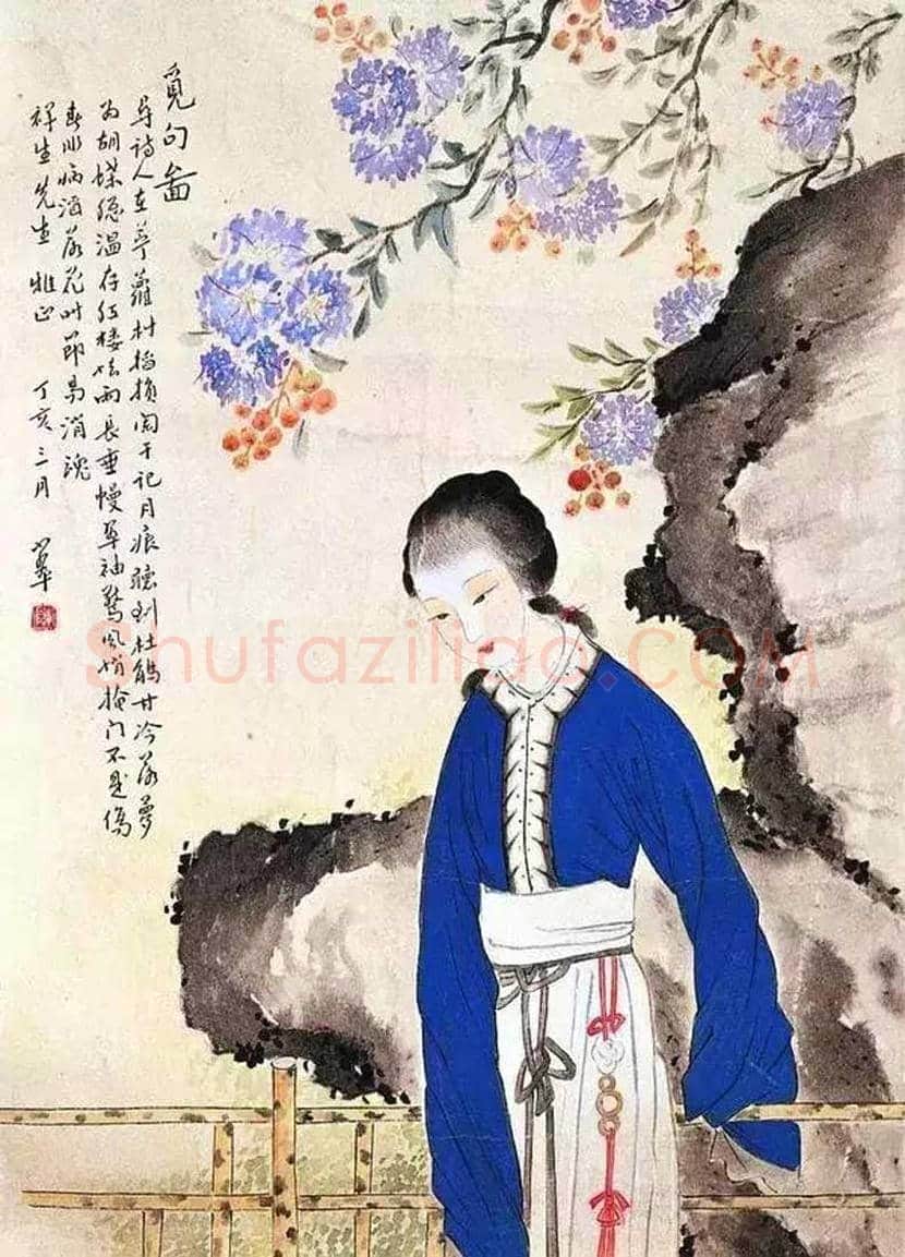 陈小翠人物作品欣赏 | 书画科普