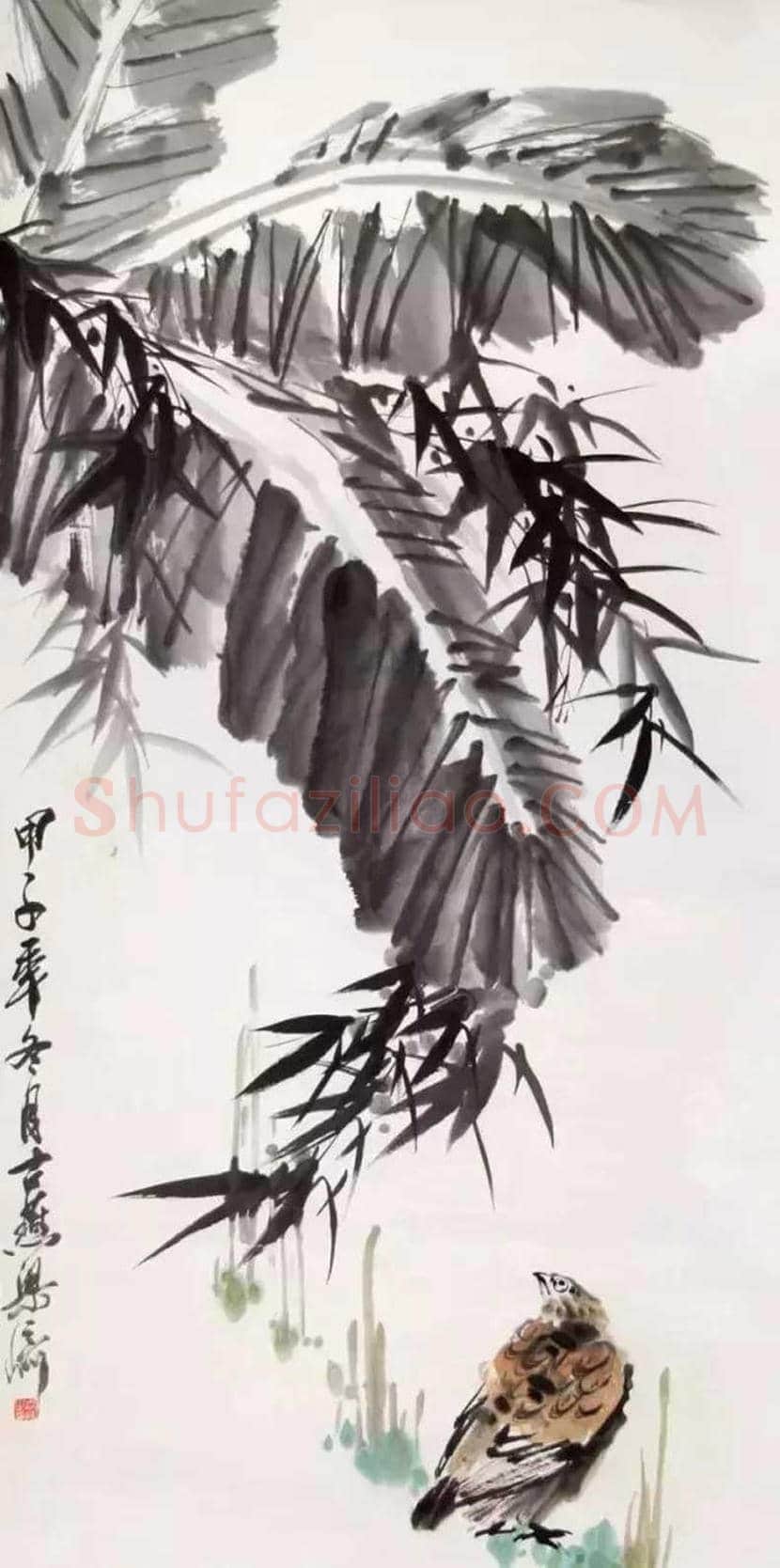 粱崎作品欣赏 | 书画讲解