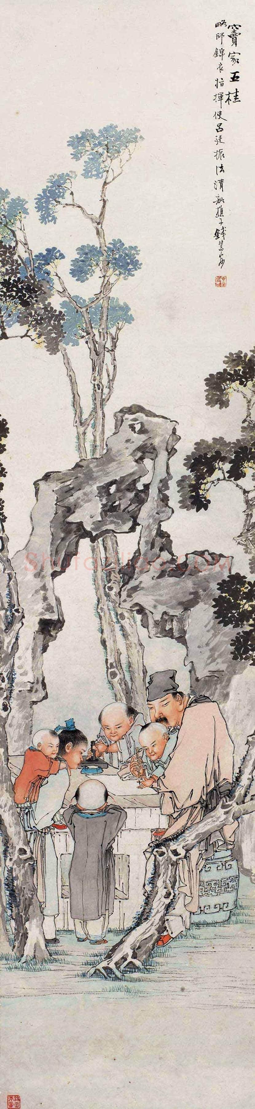 钱慧安作品欣赏 | 书画资料