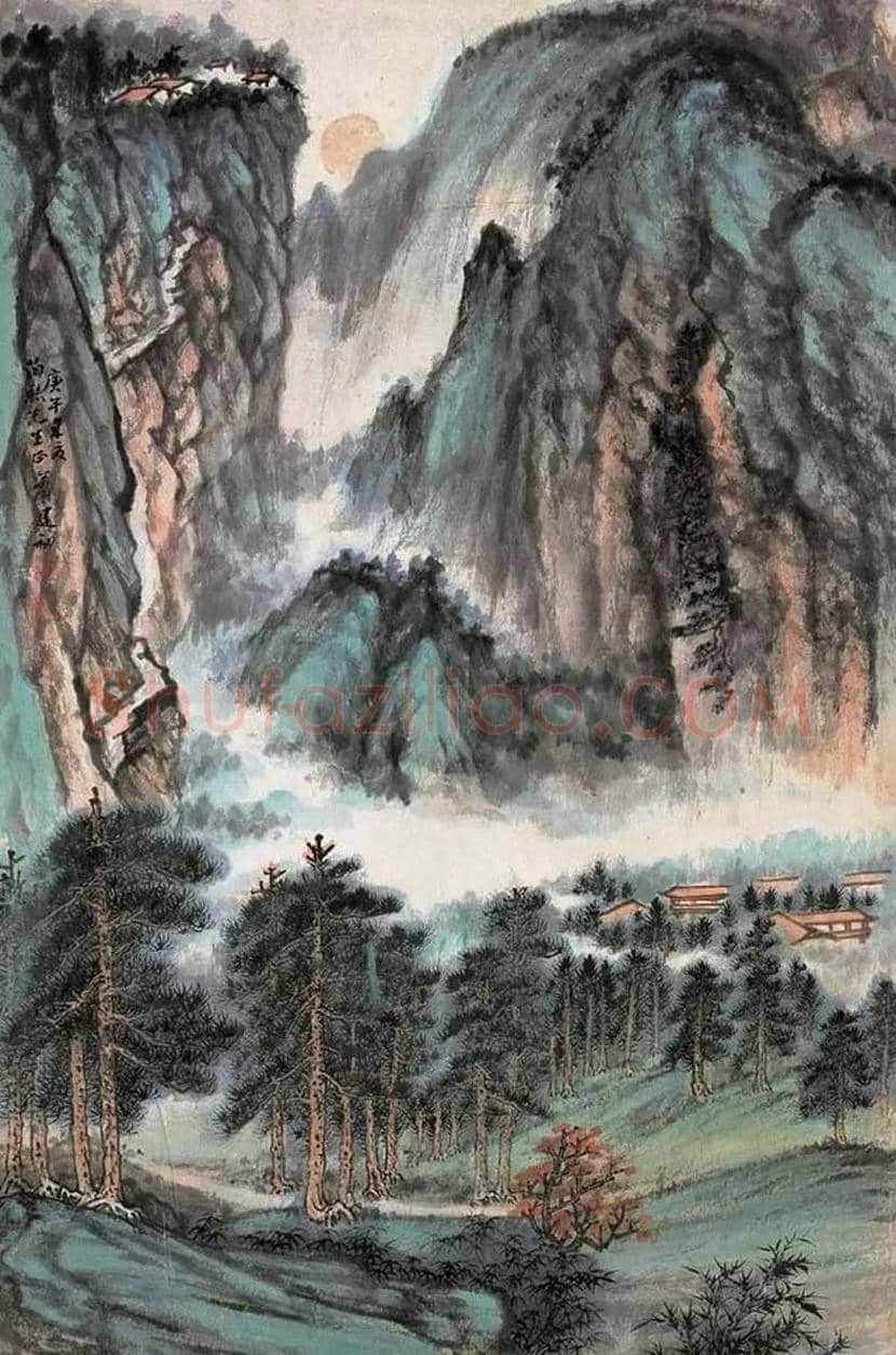 萧建初作品欣赏 | 书画学堂
