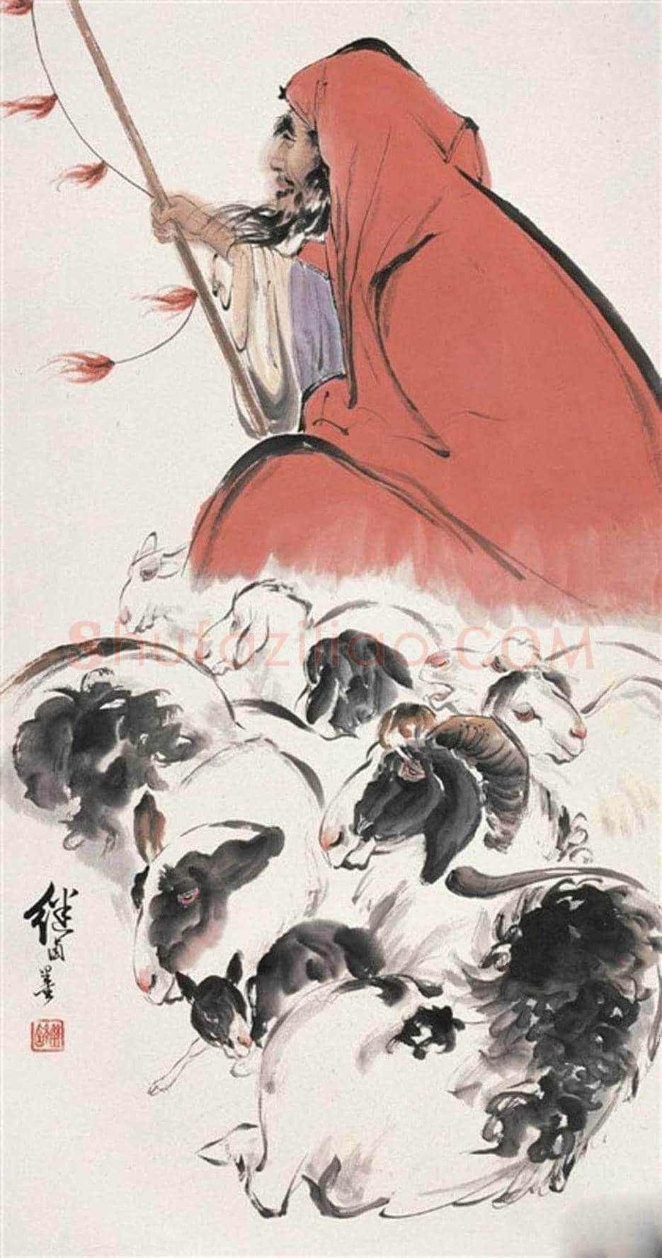 刘继卣人物画欣赏 | 书画学堂