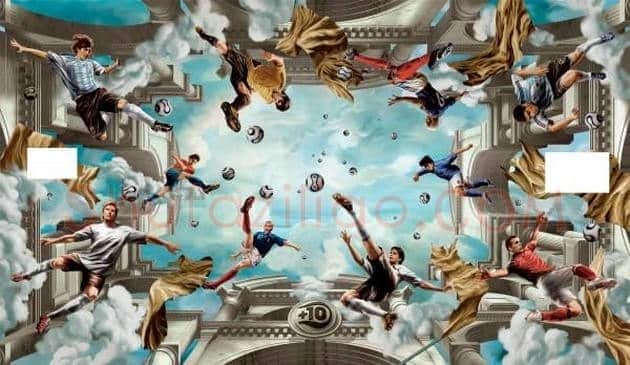 画笔之下的足球赛事 | 书画讲解